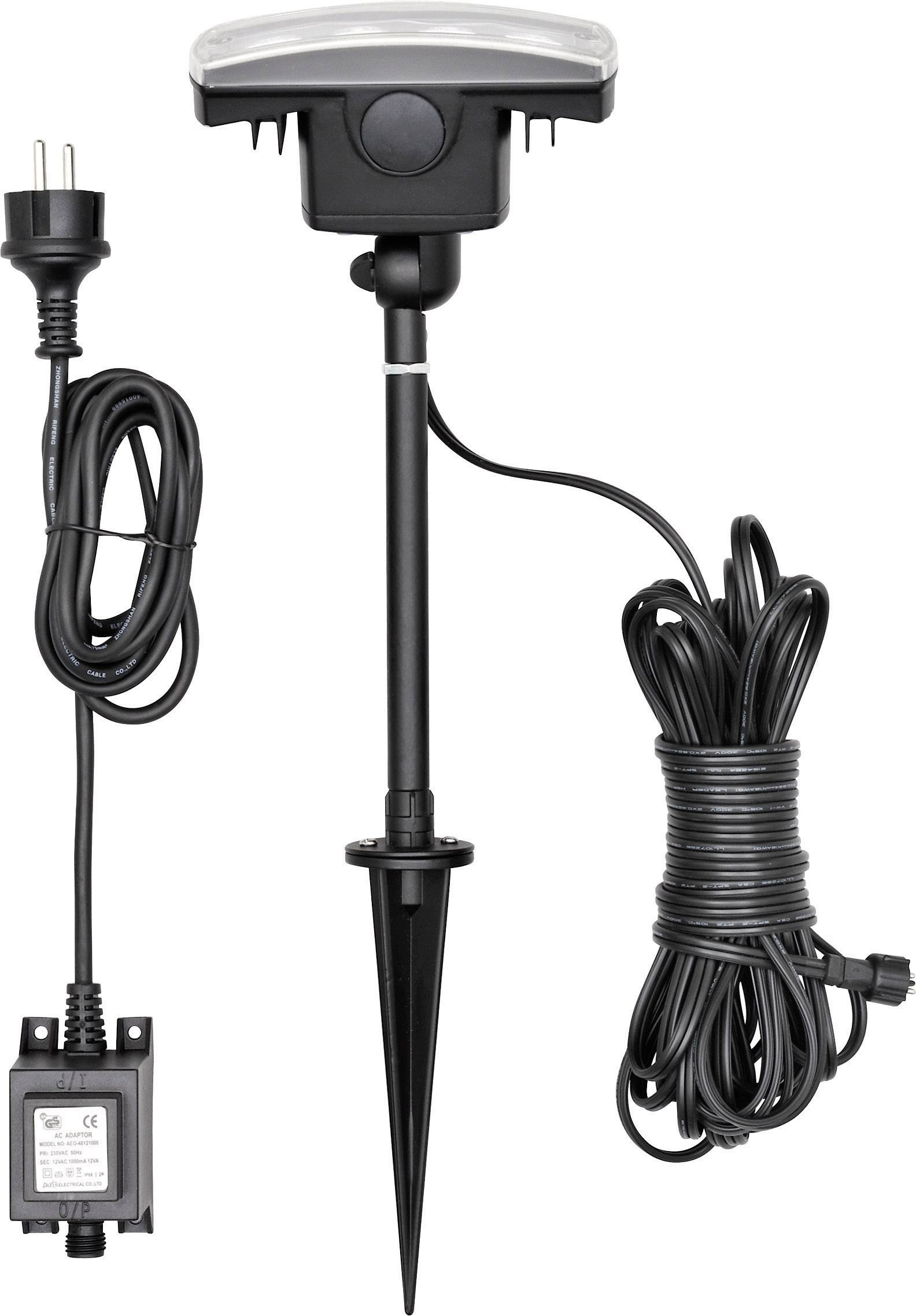 Konstsmide 7646-000 Amalfi LED-Gartenleuchte EEK: G (A - G) LED LED fest eingebaut 4W Schwarz