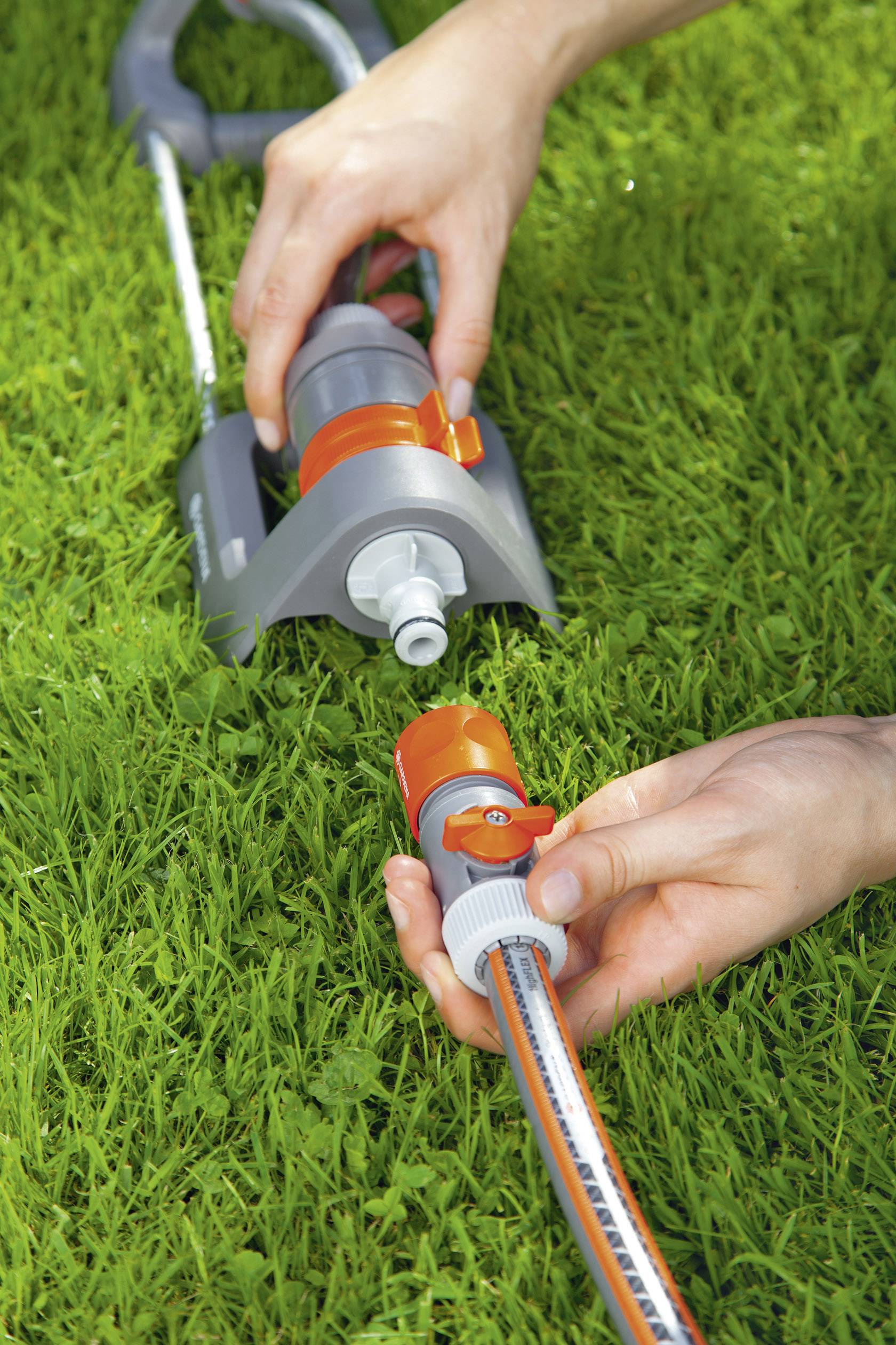 GARDENA 00942-50 Kunststoff Regulierstop 13 mm (1/2") Ø, Steckkupplung