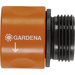 Gardena 00917-50 Kunststoff Schlauch-Übergangsstück 26,44 mm (3/4") AG, Steckkupplung
