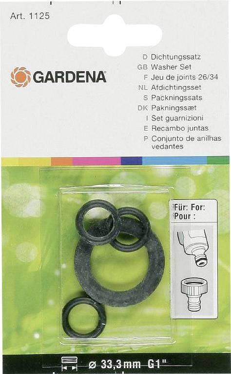 GARDENA 1125-20 Ersatzdichtung Set