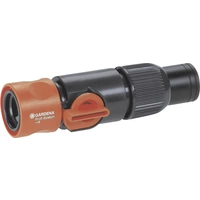 Gardena 02819-20 Kunststoff Regulierstop Steckkupplung Profi-System mit Regulierventil, Wasserstop Gardena 02819-20 Kunststoff Regulierstop Steckkupplung Profi-System mit Regulierventil, Wasserstop
