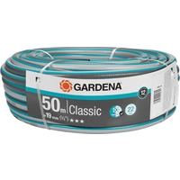 Gardena Classic 19mm 3/4 18025-20 19mm 50m 3/4 Zoll 1 St. Grau, Blau Gartenschlauch Gardena Classic 19mm 3/4 18025-20 19mm 50m 3/4 Zoll 1 St. Grau, Blau Gartenschlauch