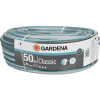 Gardena Classic 19mm 3/4 18025-20 19mm 50m 3/4 Zoll 1 St. Grau, Blau Gartenschlauch Gardena Classic 19mm 3/4 18025-20 19mm 50m 3/4 Zoll 1 St. Grau, Blau Gartenschlauch