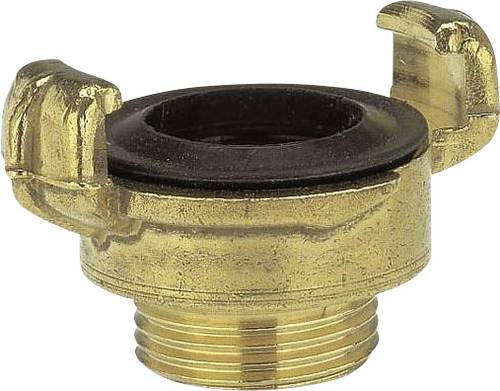 Gardena 07114-20 Messing Klauenkupplung-Gewindestück Klauenkupplung, 26,44mm (3/4 ) AG