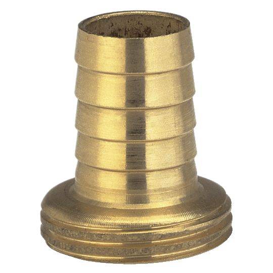 GARDENA 07146-20 Messing Schlauch-Verschraubung 19 mm (3/4") AG, 13 mm (1/2") Ø