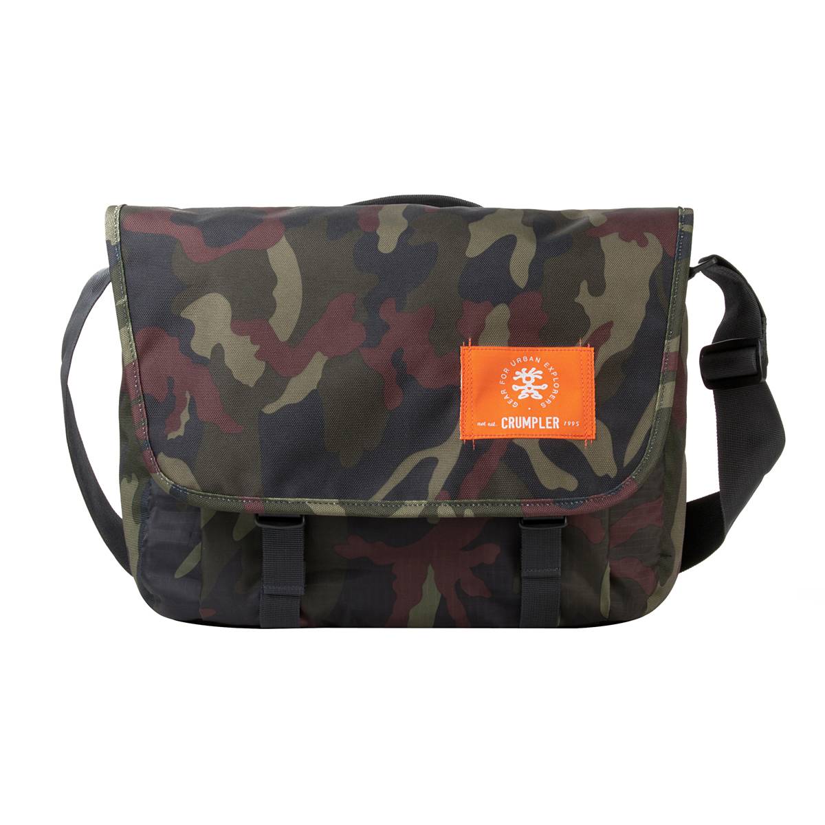 Crumpler Notebook Tasche Webster Messenger Camouf Passend für maximal: 33,8cm (13,3") Grün