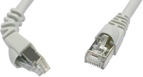L00003A0119 RJ45 Netzwerkkabel Patchkabel CAT 6a S FTP 500 m Grau Flammwidrig mit Rastnasenschutz 1 St