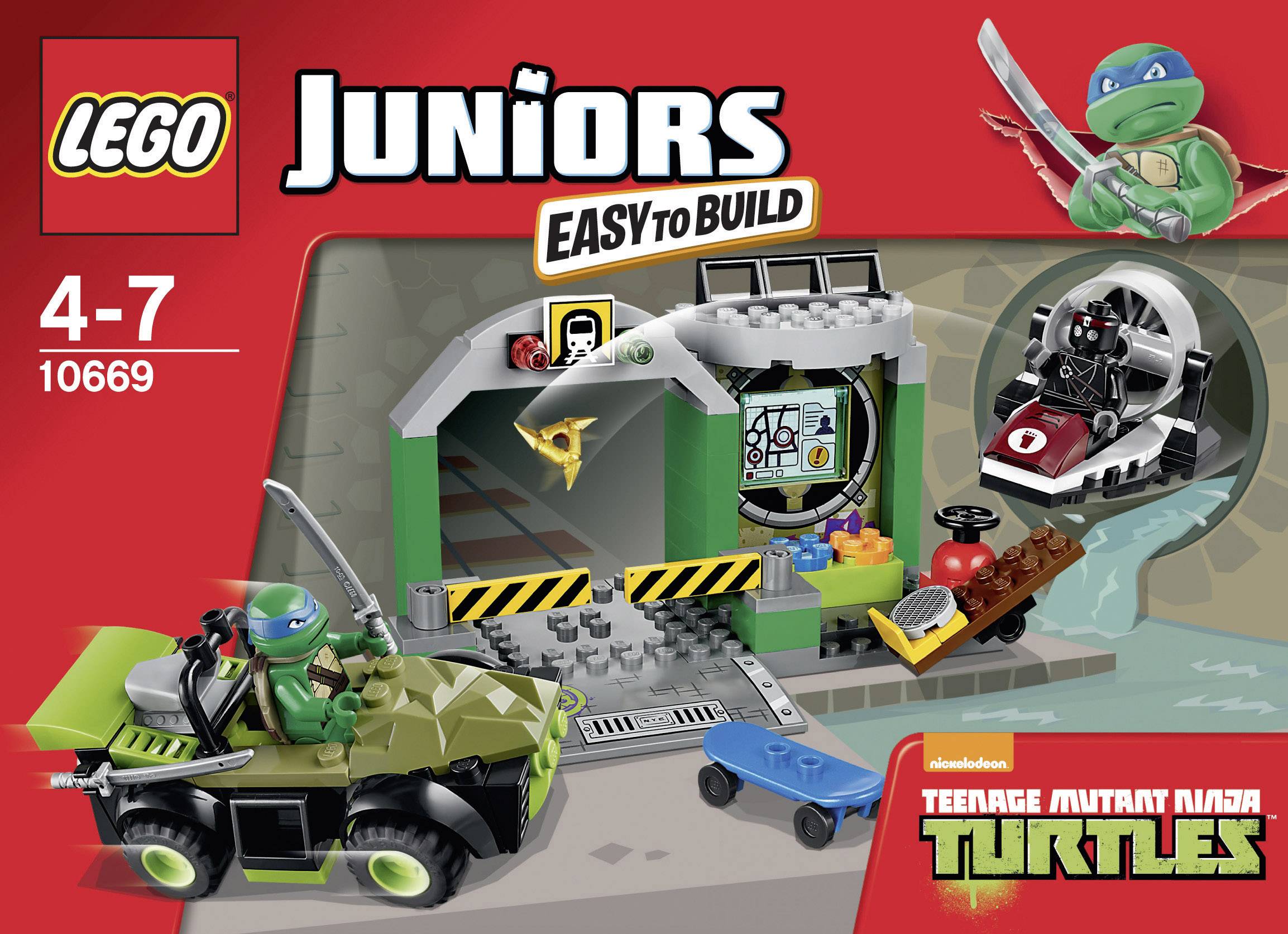 6061880 LEGO® JUNIORS Turtle Versteck