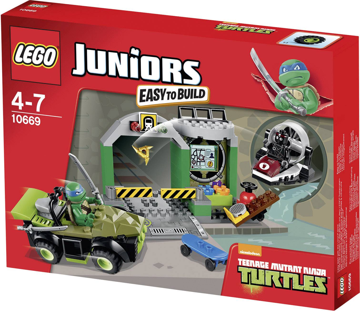 6061880 LEGO® JUNIORS Turtle Versteck