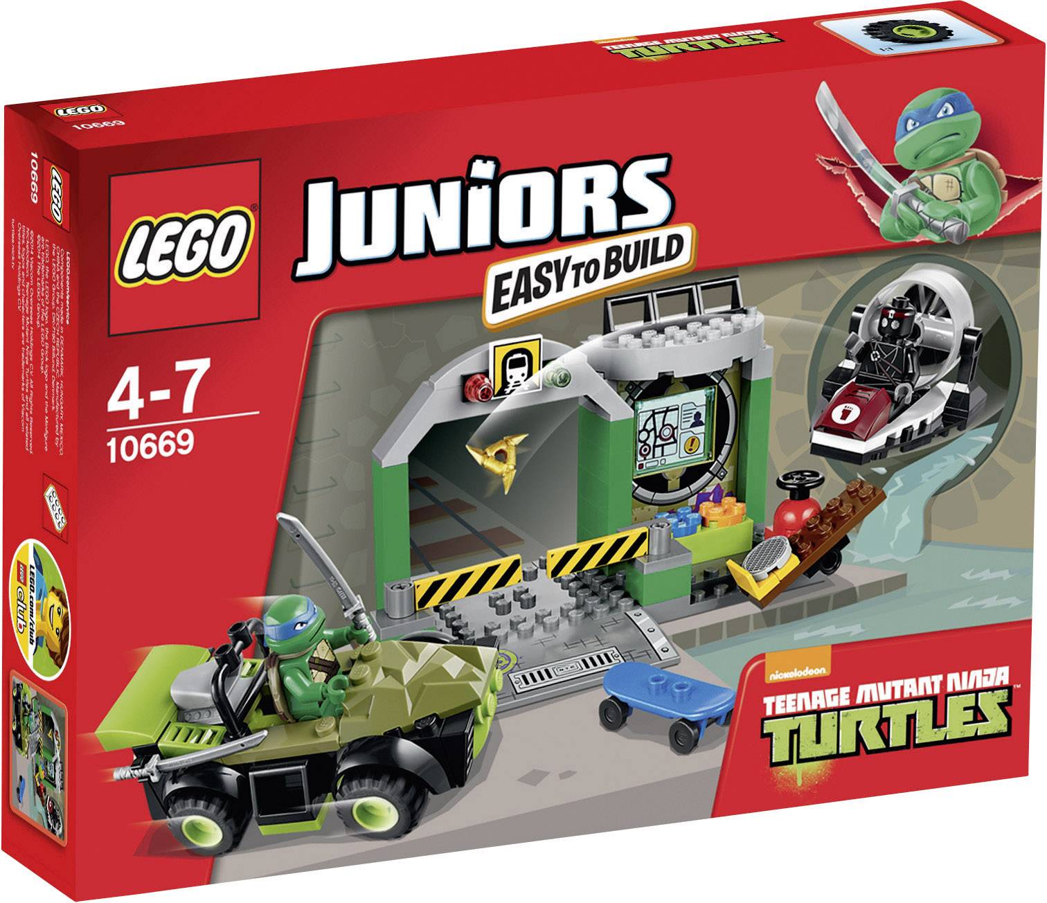6061880 LEGO® JUNIORS Turtle Versteck