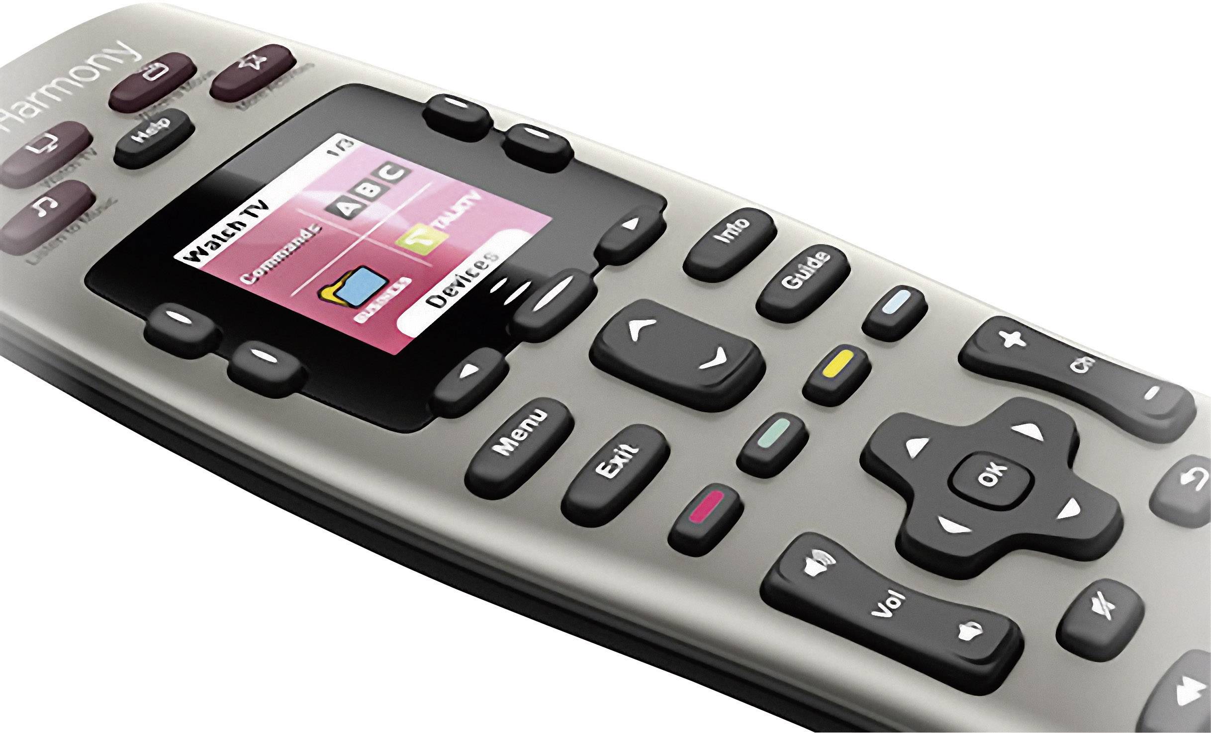 Logitech Harmony® 650 universelle Fernbedienung Silber