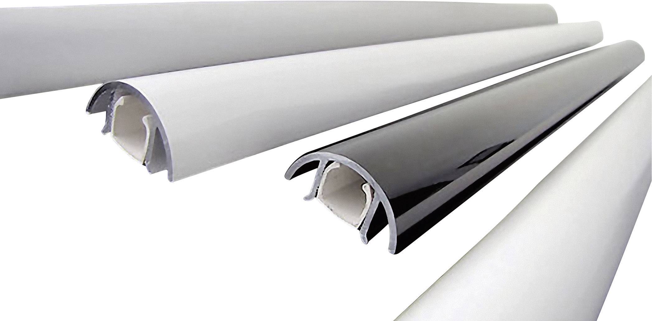 Alunovo MHW-080 Kabelkanal (L x B x H) 800 x 30 x 15mm 1 St. Weiß (glänzend)