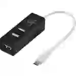 Renkforce RF-4995192 3 Port USB 2.0-Hub mit eingebautem SD-Kartenleser, mit OTG-Funktion Schwarz Renkforce RF-4995192 3 Port USB 2.0-Hub mit eingebautem SD-Kartenleser, mit OTG-Funktion Schwarz