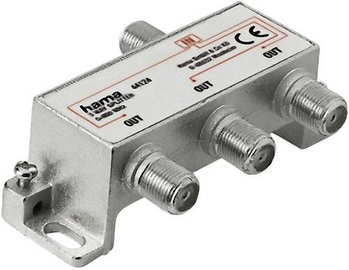 Hama 44124 Kabel-TV Verteiler 3-fach 5 - 862MHz