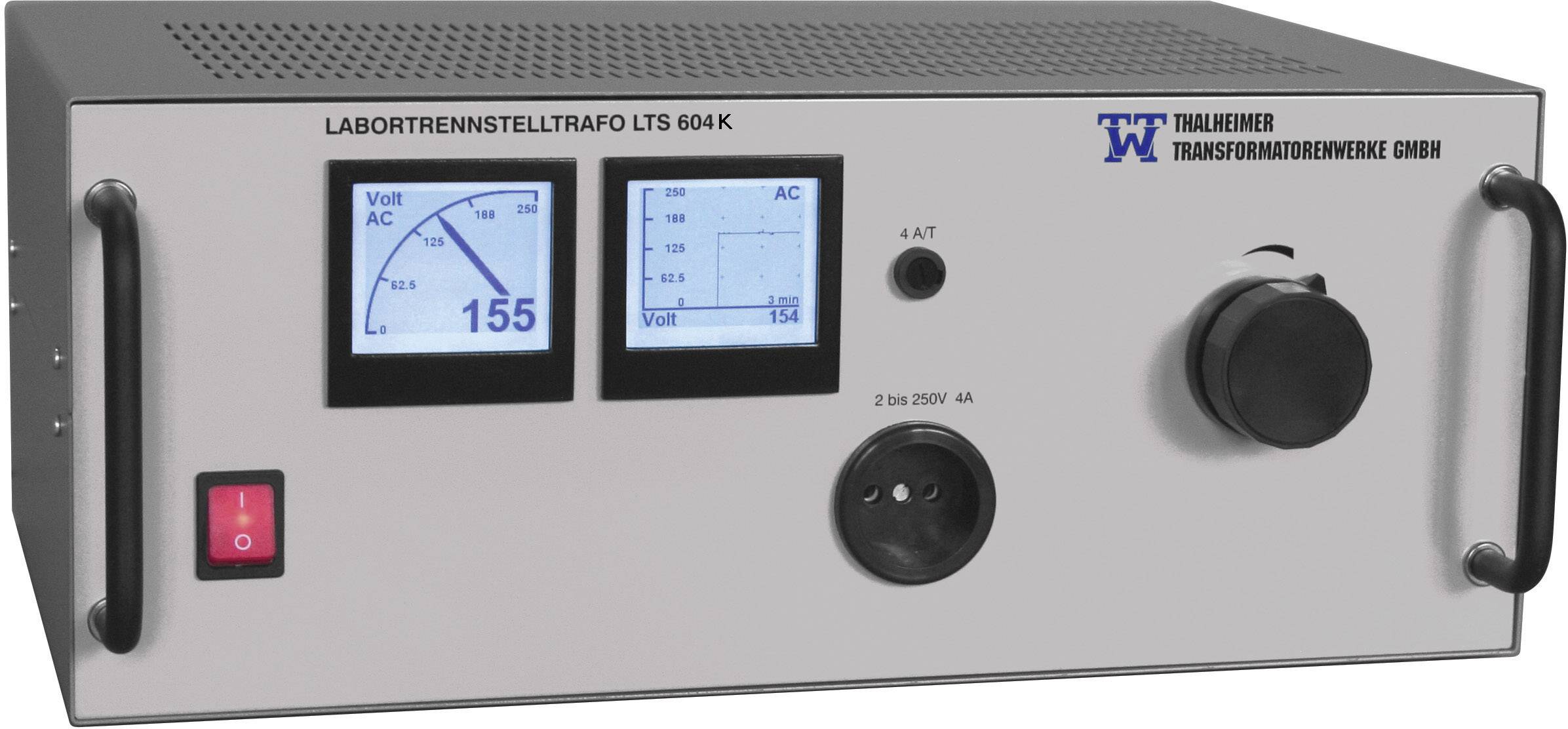 Thalheimer LTS 610-K Labor-Trenntrafo einstellbar 2500 VA Anzahl Ausgänge: 1 x 2 - 250 V/AC