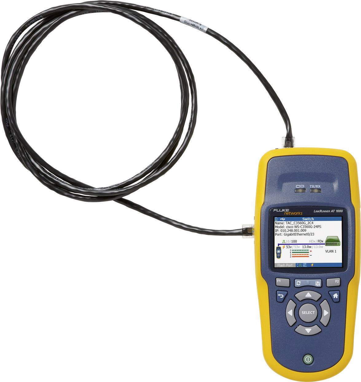 Fluke Networks LRAT-1000 LinkRunner AT 1000 Network Auto-Tester, Kabel-Prüfgerät, Kabeltester