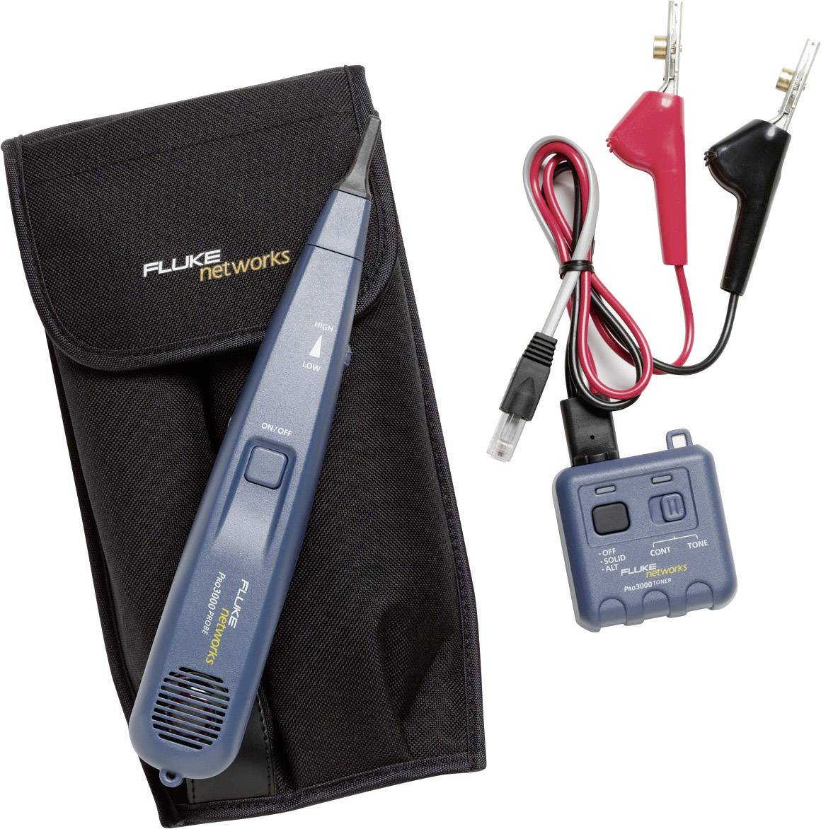 Fluke Networks Tongenerator und Tonverfolger Kit 26000900 Pro3000 Kit
