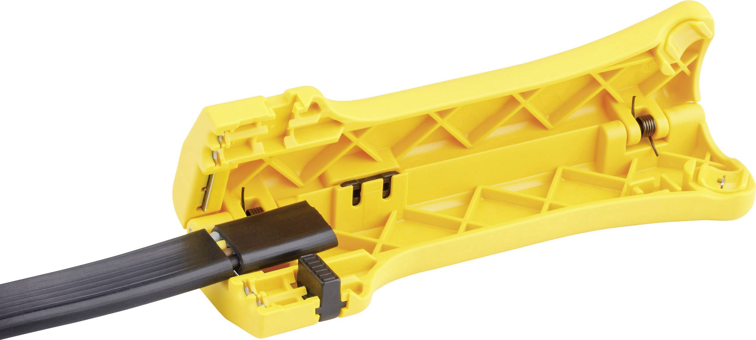 Jokari 30900 Allrounder Kabelentmanteler Geeignet für Rundkabel, Flachkabel, Koaxialkabel, CAT5-Kab