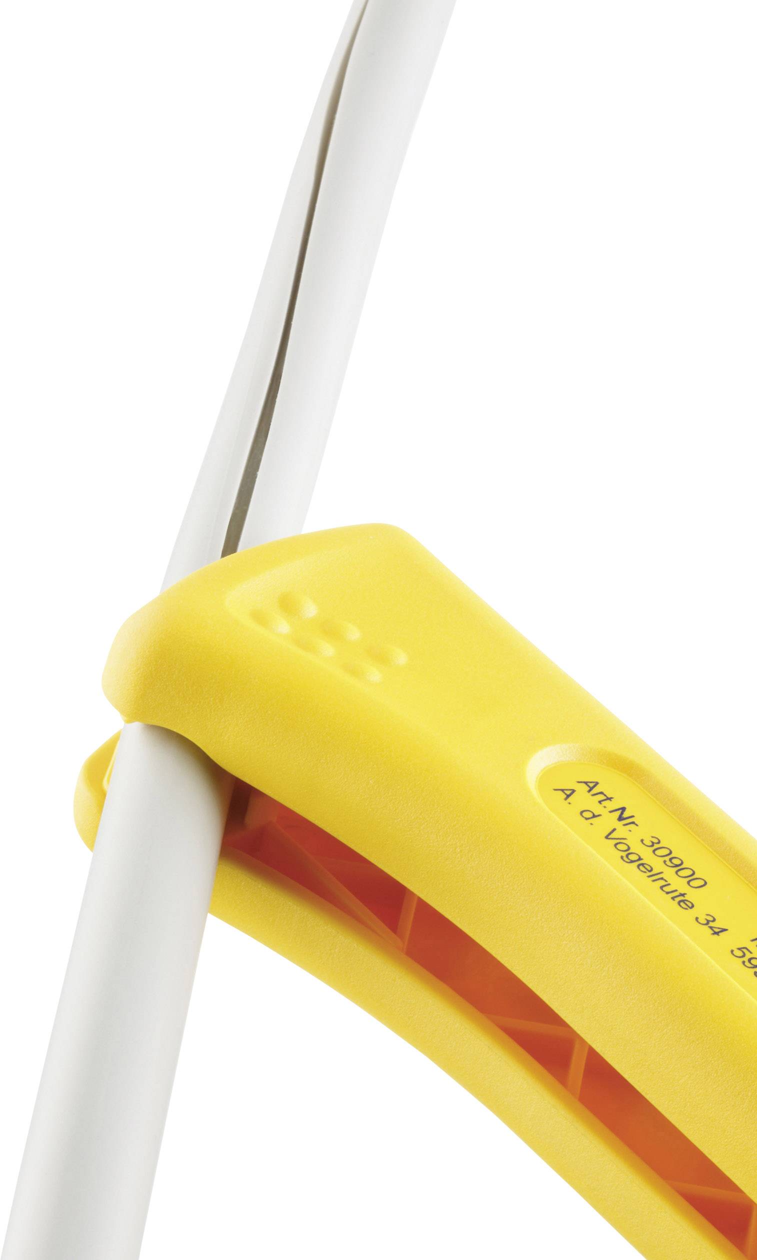 Jokari 30900 Allrounder Kabelentmanteler Geeignet für Rundkabel, Flachkabel, Koaxialkabel, CAT5-Kabel, CAT6-Kabel, CAT7-Kabel