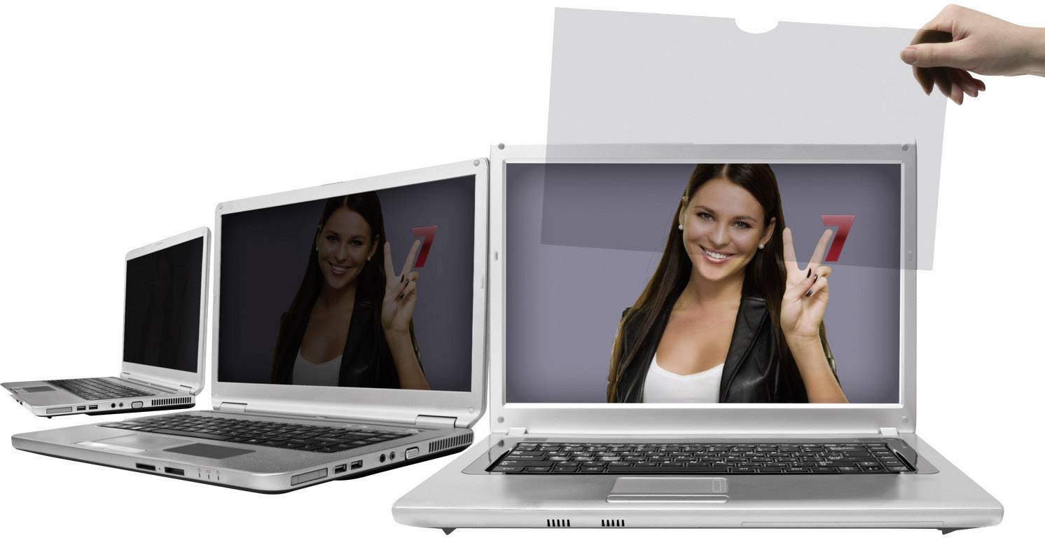 V7 Videoseven Blickschutzfolie 54,6 cm (21,5") Bildformat: 16:9 PS21.5W9A2-2E