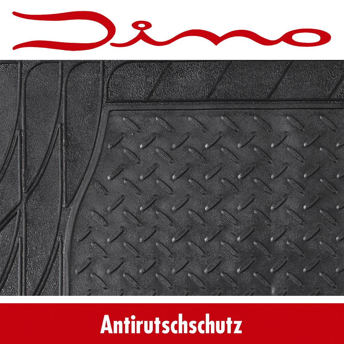 DINO 130025 Kofferraummatte Passend für Modell (Auto) Universal (L x B) 80 cm x 120 cm Schwarz