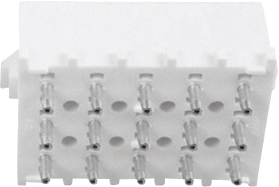 TE Connectivity Stiftgehäuse-Platine Universal-MATE-N-LOK Polzahl Gesamt 15 350714-1
