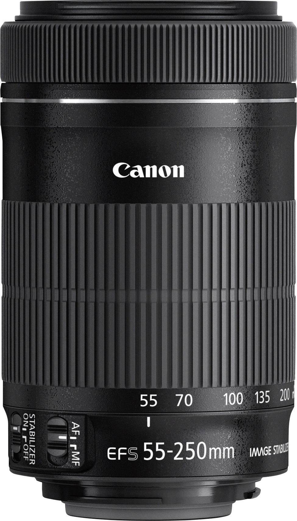 Canon EF-S 55-250mm IS STM 8546B005AA Tele-Objektiv f/4 - 5.6 55 - 250mm