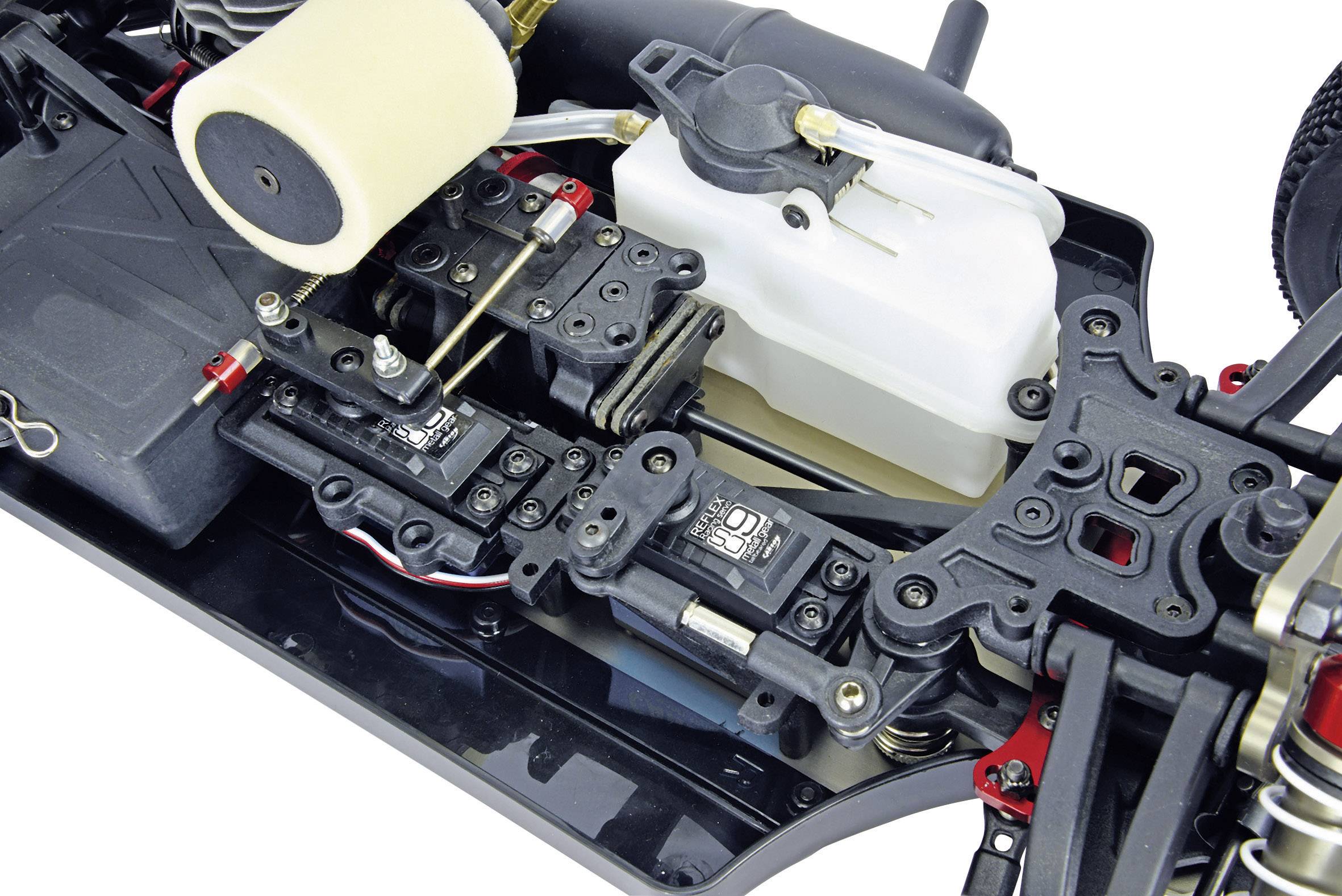 Carson Modellsport Virus 4.0 1:8 RC Modellauto Nitro Buggy Allradantrieb (4WD) RtR 2,4GHz