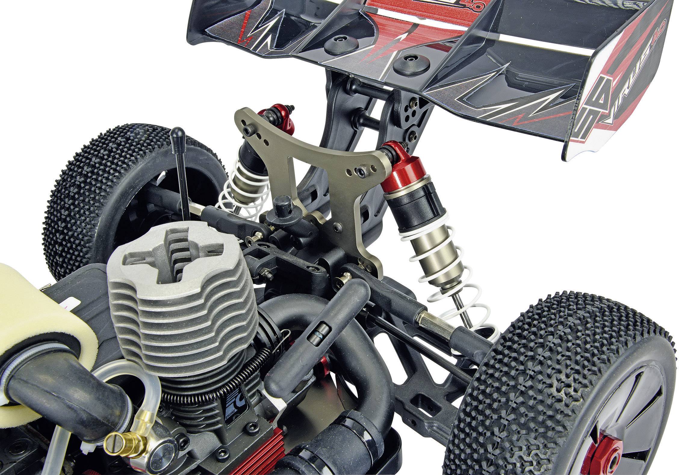 Carson Modellsport Virus 4.0 1:8 RC Modellauto Nitro Buggy Allradantrieb (4WD) RtR 2,4GHz