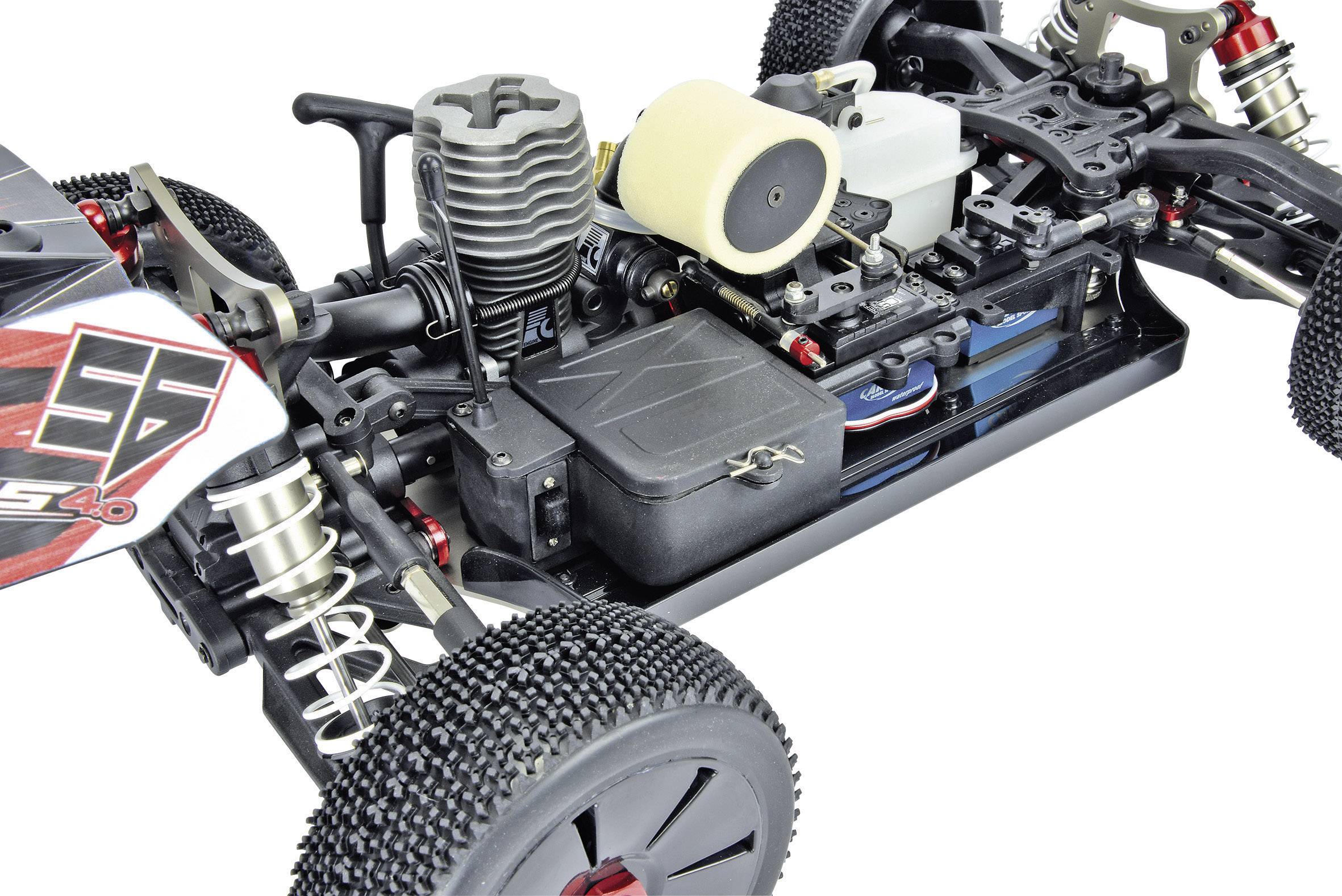 Carson Modellsport Virus 4.0 1:8 RC Modellauto Nitro Buggy Allradantrieb (4WD) RtR 2,4GHz