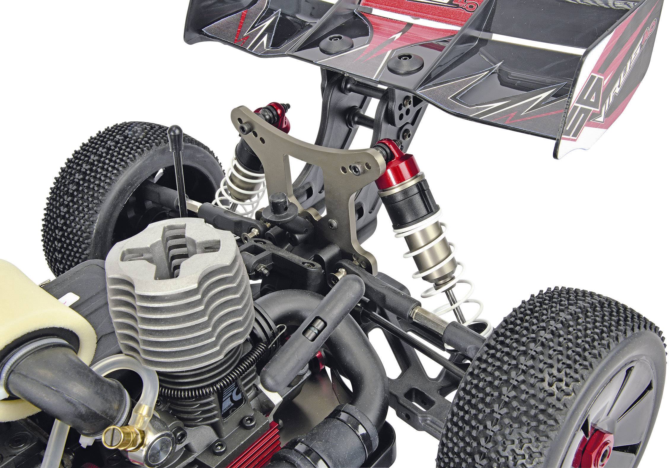 Carson Modellsport Virus 4.0 1:8 RC Modellauto Nitro Buggy Allradantrieb (4WD) RtR 2,4GHz