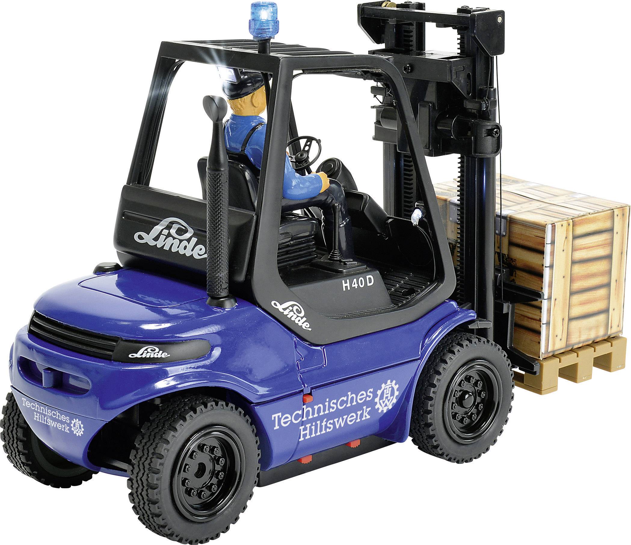 Carson Modellsport THW Gabelstapler 1:14 RC Einsteiger Funktionsmodell Baufahrzeug