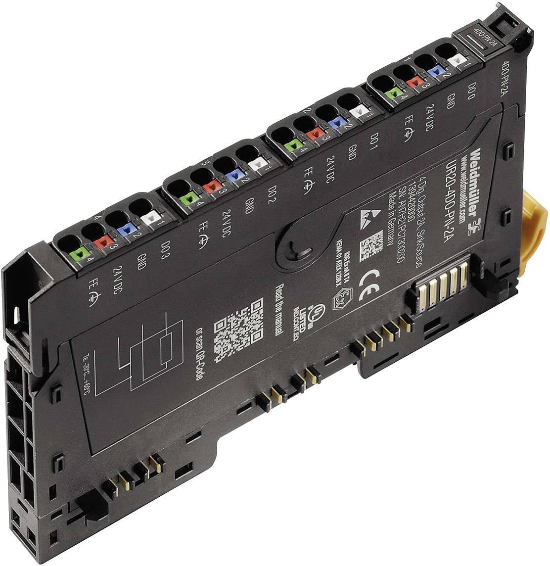 Weidmüller UR20-4DO-PN-2A 1394420000 SPS-Ausgangs-Modul 24 V/DC