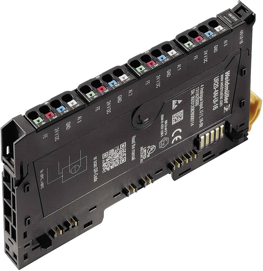 Weidmüller UR20-4AI-UI-16 1315620000 SPS-Erweiterungsmodul 24 V/DC