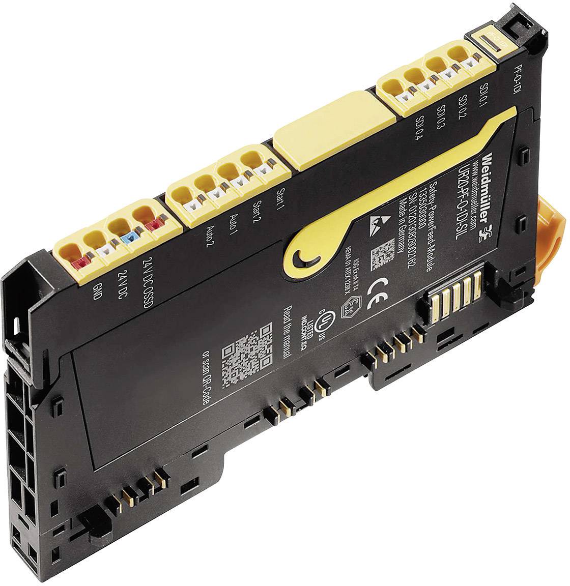 Weidmüller UR20-PF-O-1DI-SIL 1335030000 SPS-Erweiterungsmodul 24 V/DC