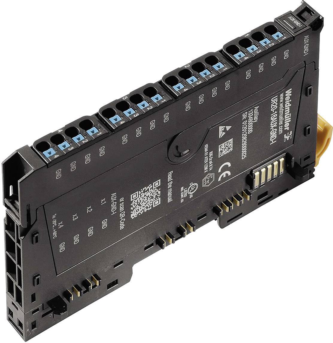 Weidmüller UR20-16AUX-GND-I 1334800000 SPS-Erweiterungsmodul 24 V/DC