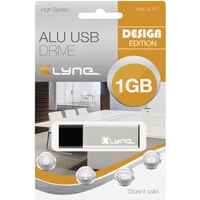 Xlyne ALU USB-Stick 1GB Aluminium 177553 USB-A (USB 2.0) Xlyne ALU USB-Stick 1GB Aluminium 177553 USB-A (USB 2.0)