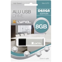 Xlyne ALU USB-Stick 8GB Aluminium 177556-2 USB-A (USB 2.0) Xlyne ALU USB-Stick 8GB Aluminium 177556-2 USB-A (USB 2.0)