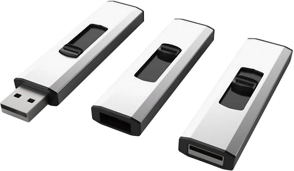Xlyne Dual OTG USB-Zusatzspeicher Smartphone/Tablet Silber 32GB USB 2.0, Micro USB 2.0