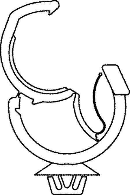 HellermannTyton AHC3BHR Kabelhalter 151-00370 Bündel-Ø-Bereich 10 bis 14mm selbstverschließend, wiederverschliessbar Schwarz