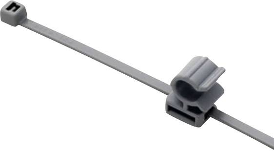 HellermannTyton 156-00013 T30ROC2A Kabelbinder 150mm 3.60mm Schwarz Kabelbündelung quer der Montage