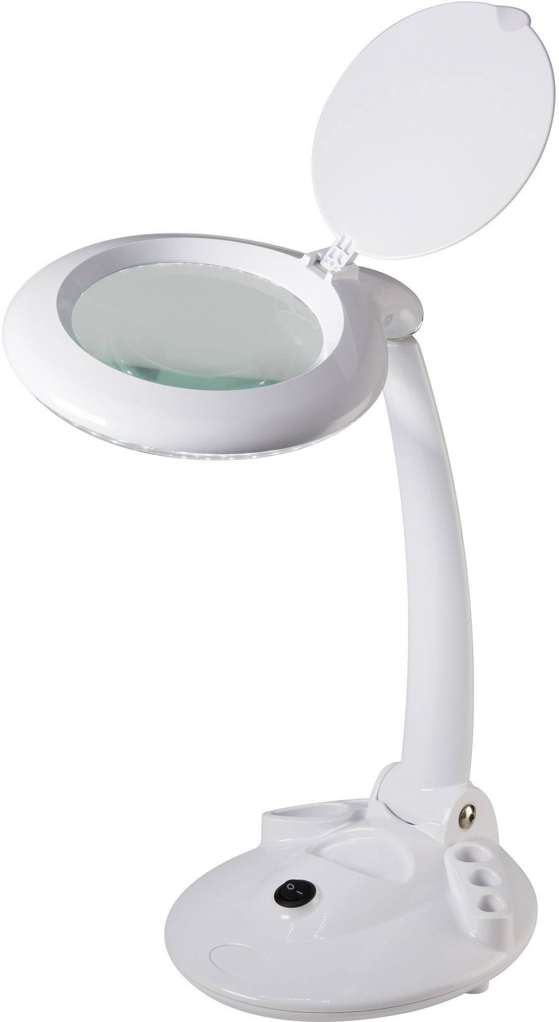 TOOLCRAFT TO-3597675 Tisch Lupenleuchte 6W 1.75 x 120mm Anzahl LEDs: 72