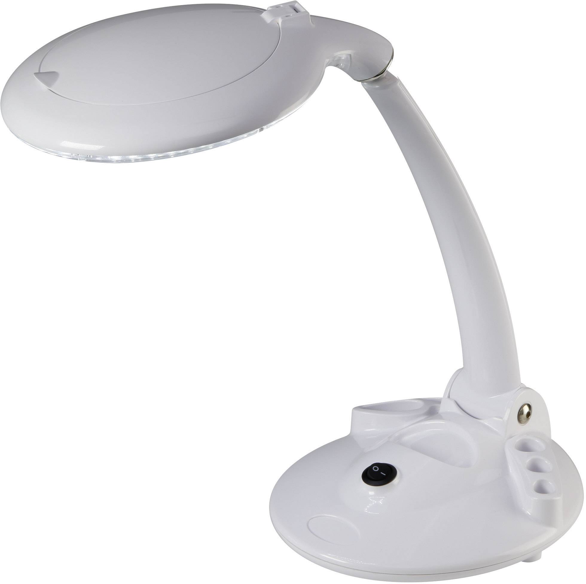 TOOLCRAFT TO-3597675 Tisch Lupenleuchte 6W 1.75 x 120mm Anzahl LEDs: 72