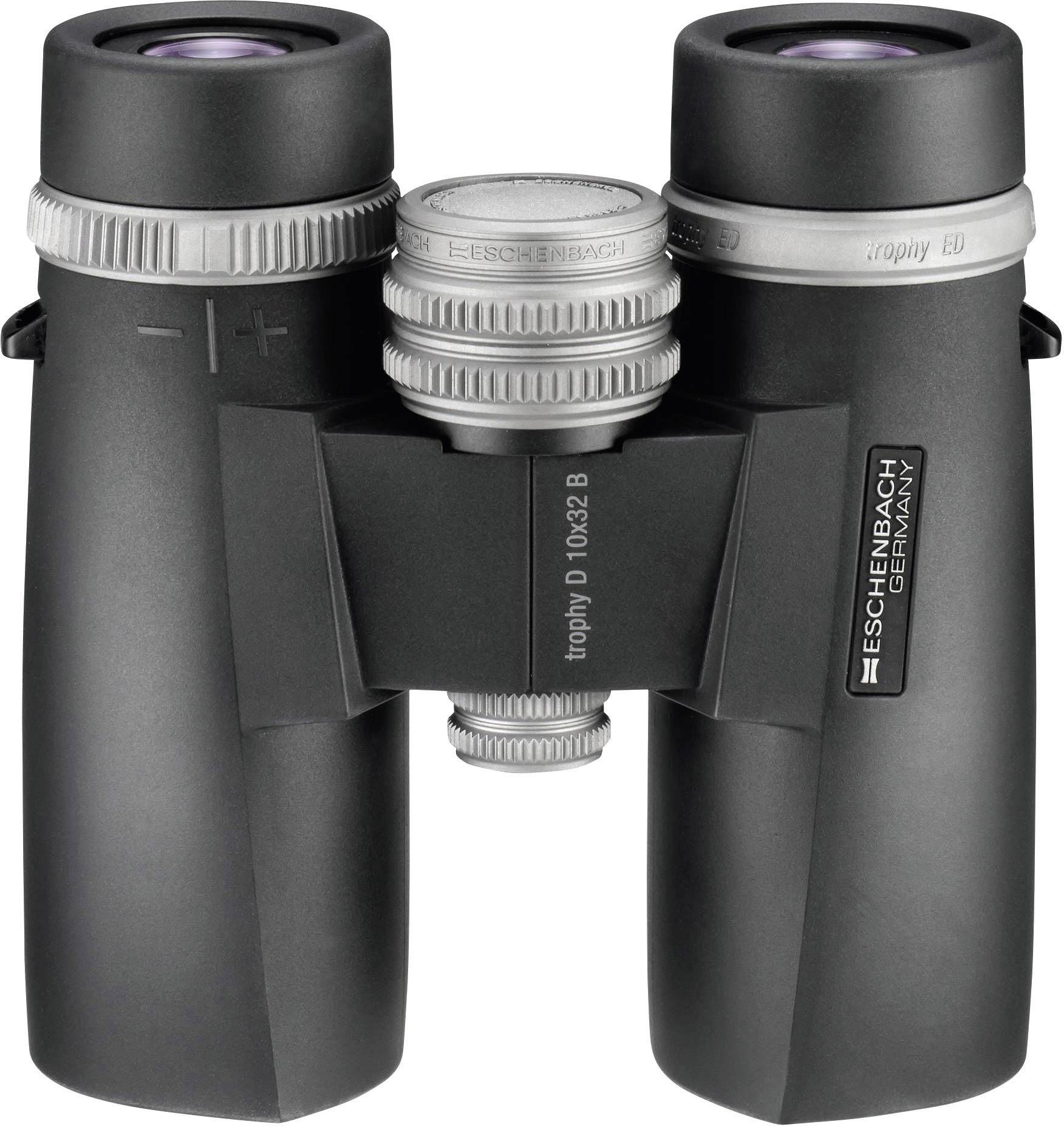 Eschenbach Fernglas Trophy 10x32 D ED 10 x 32mm Dachkant Dunkelgrau 4232132
