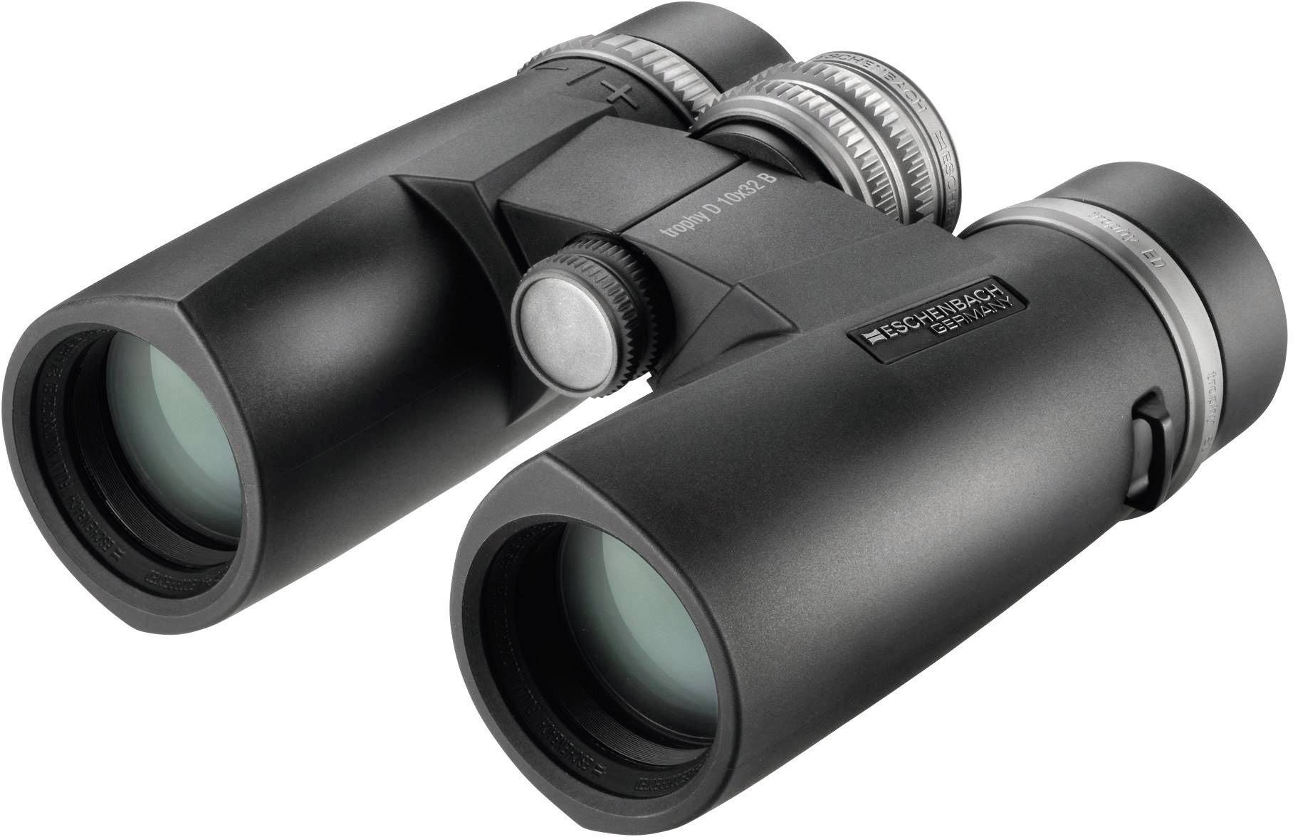 Eschenbach Fernglas Trophy 10x32 D ED 10 x 32 mm Dachkant Dunkelgrau 4232132