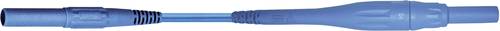 Stäubli XSMS-419 Sicherheits-Messleitung [Lamellenstecker 4mm - Lamellenstecker 4 mm] 1.00m Blau
