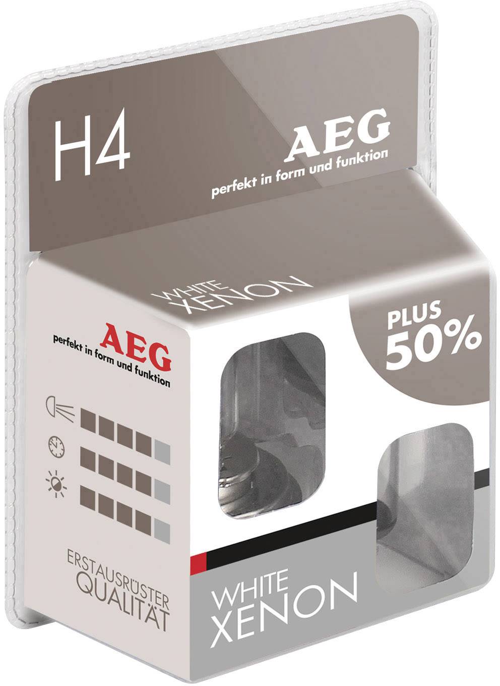 AEG 97260 Halogen Leuchtmittel White Xenon H4 60/55 W 12 V