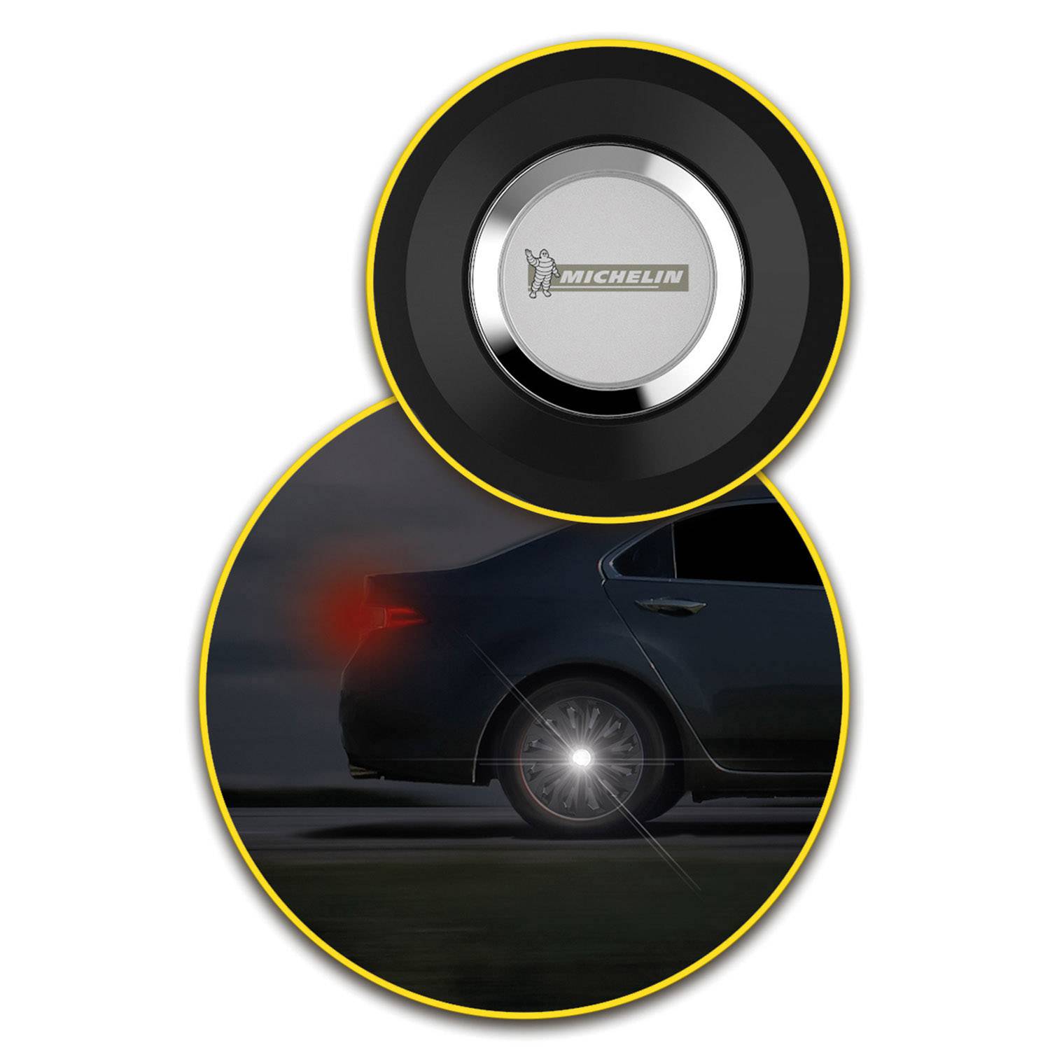 Michelin Fabienne Radkappen R15 Schwarz (matt) 4 St.