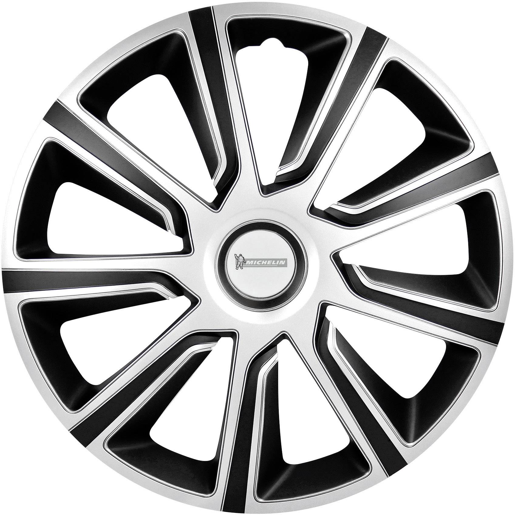 Michelin Louise Radkappen R16 Silber, Schwarz 4 St.