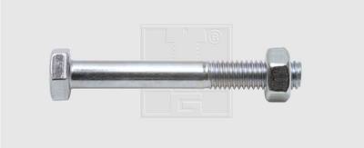 SWG 7862010 Sechskantschraube 6mm 20mm Außensechskant DIN 601 Stahl verzinkt 200St.